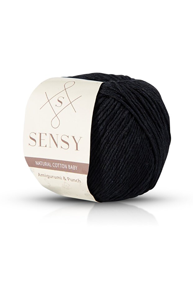 Premium Amigurumi Yarn Punch Baby Soft Cotton 50 gr Knitting Yarn Navy Blue