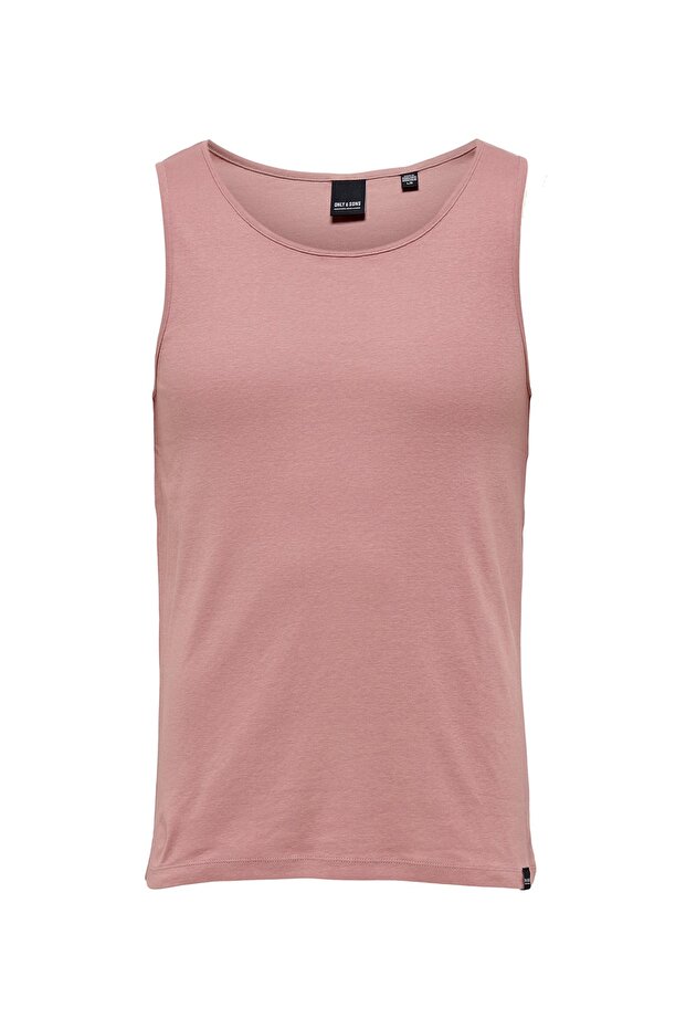 Only&sons Men's Slim Athlete Onsgraham Slım Rıb Tank Top 22022666