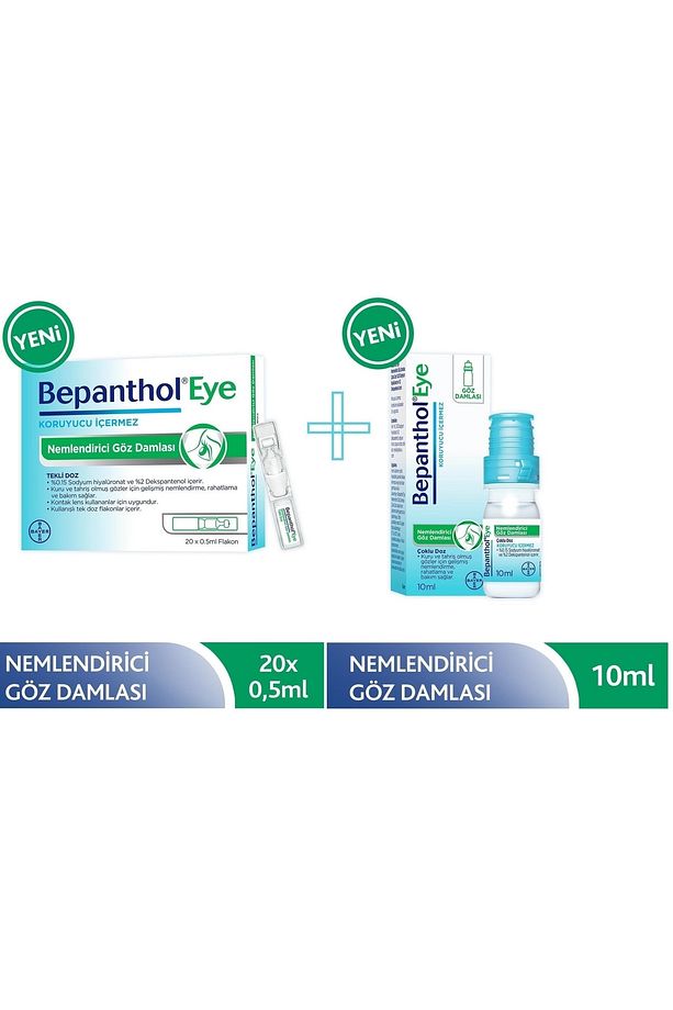 Eye Göz Damlası 10 Ml+ Eye Göz Damlası 0,5 Ml X 20 Flakon - 1