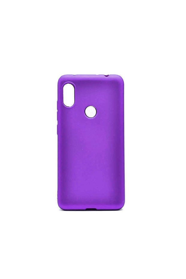 حافظة متوافقة مع هاتف Xiaomi Redmi Note 6 Pro، غطاء سيليكون ناعم ملون