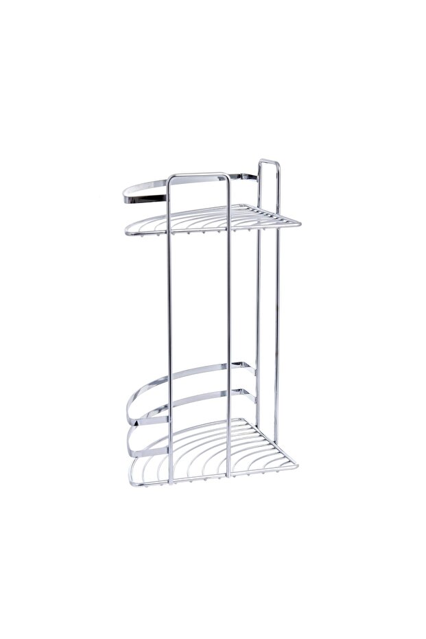 2 Katlı Lamalı Duş Rafı - 4