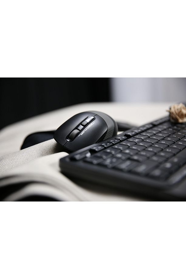 Kablosuz Mouse Nano Sessiz Wireless Pilli Ergonomik Fg10s Siyah - 5