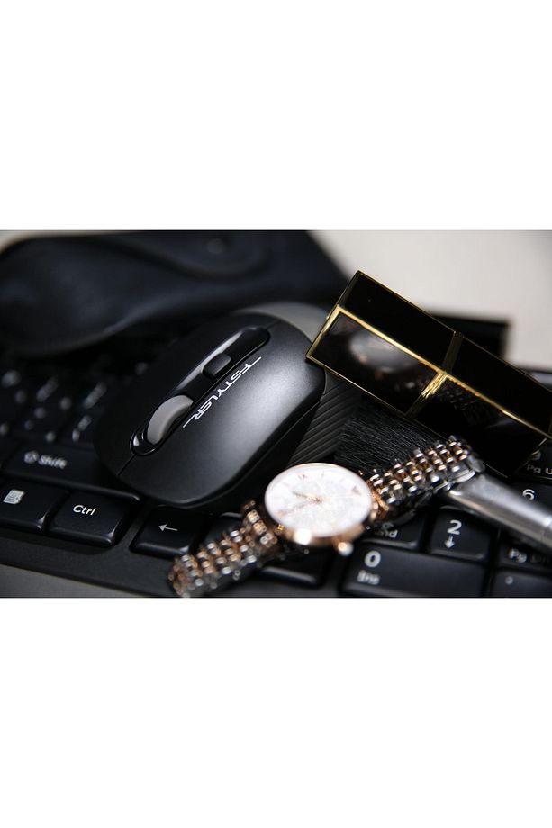 Kablosuz Mouse Nano Sessiz Wireless Pilli Ergonomik Fg10s Siyah - 7