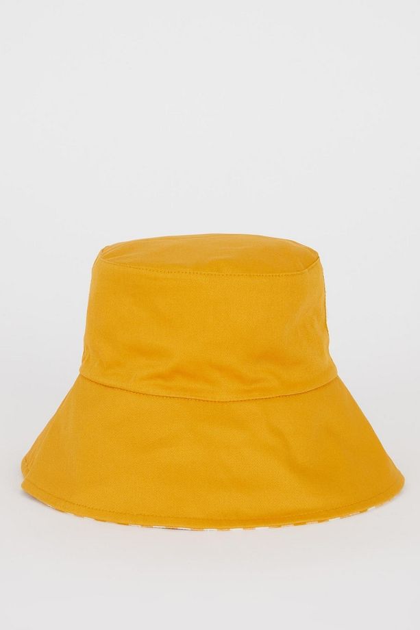 Kadın Pamuklu Bucket Şapka - 3