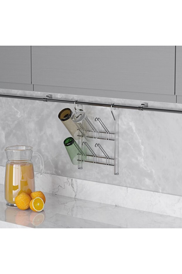 Askılı Bardaklık-krom - 2