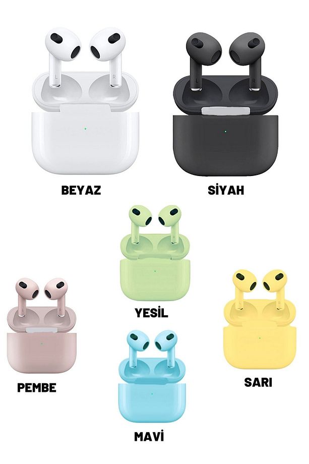 3.nesil Bluetooth Kulaklık Ios Android Uyumlu - 4