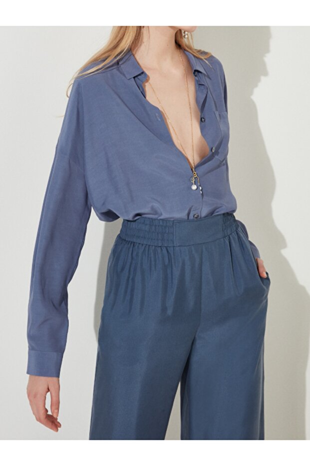 Tek Cepli Klasik Gömlek - 2