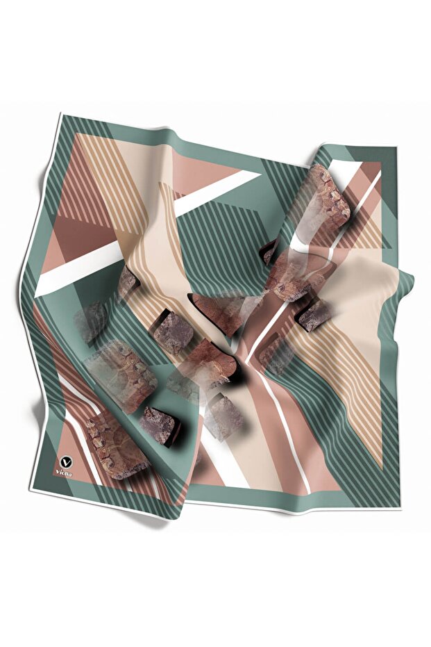 Twill Eşarp (ipek Içermez) - 1