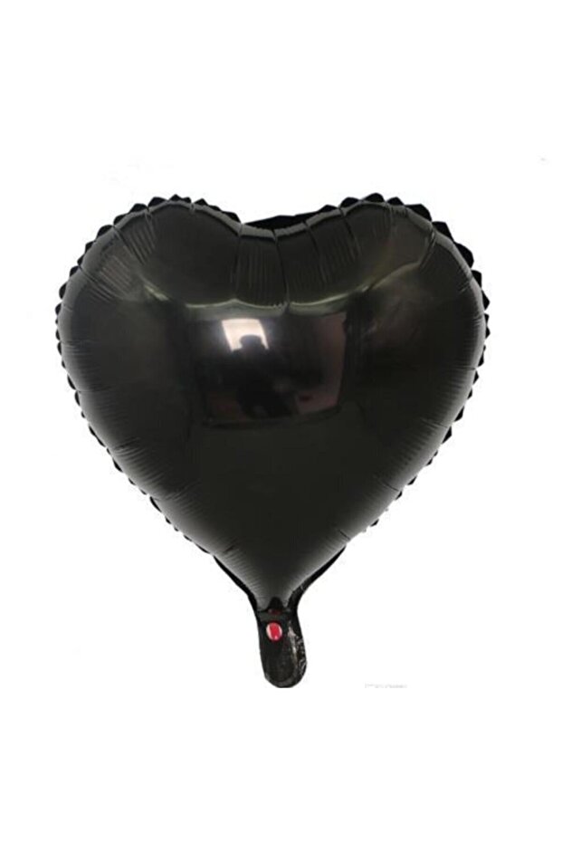 Black Heart Foil Balloon Flying Balloon with Heart