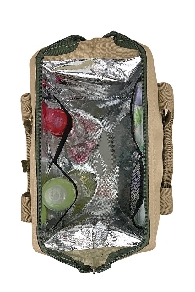 Beach Bag Termos Çanta - Bej - 3