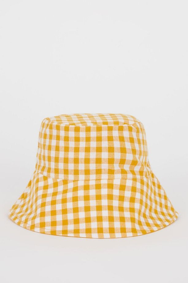 Kadın Pamuklu Bucket Şapka - 5