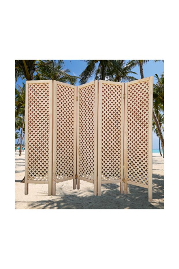 Paravan 5 Kanatlı Oda Bölme - 5