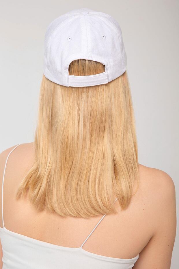 White Cap with Letter A - 4