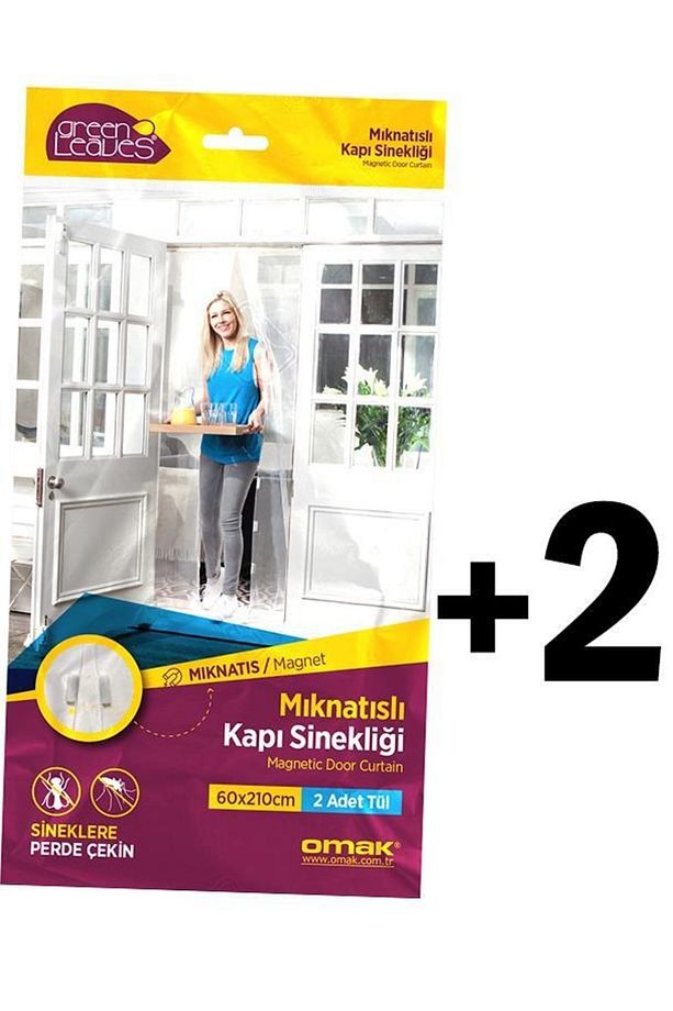 4 Lü Paket Mıknatıslı 2 Adet Kapı 2 Adet Pencere Sinekliği Tülü Paketi - 5