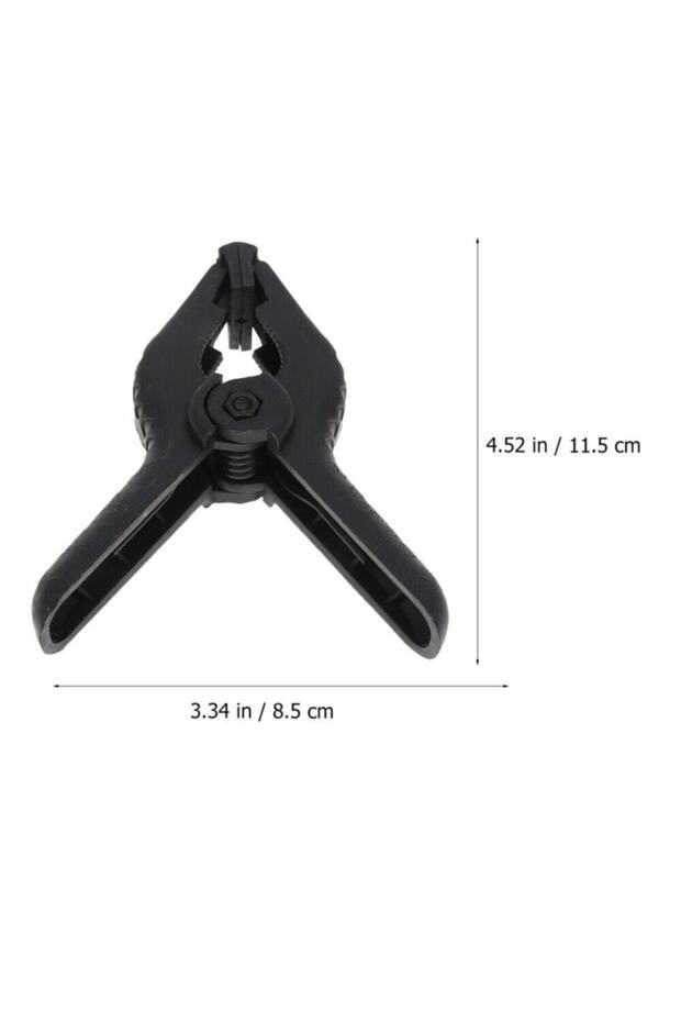 Adin Mandal-clamp - Fon Perde Tutucu Mandal Kıskaç 10 Adet - 3