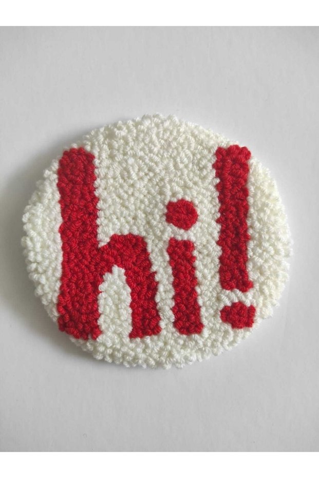 Punch Embroidered Coaster