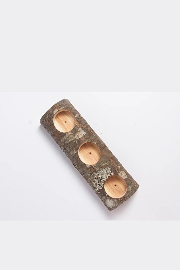 Rustik Kütük Mumluk - 3