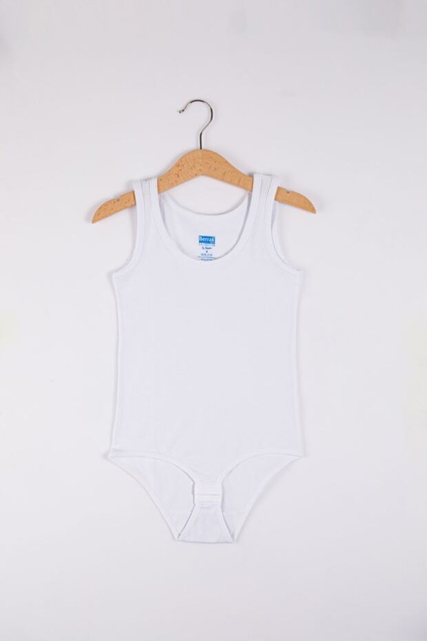 Pack of 6 Girls' Snap and Hook Bodysuit 2538