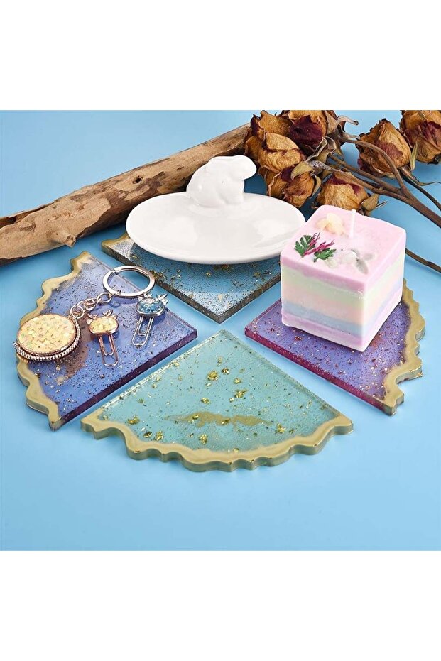 Epoxy Silicone Multi Coaster Mold - 3