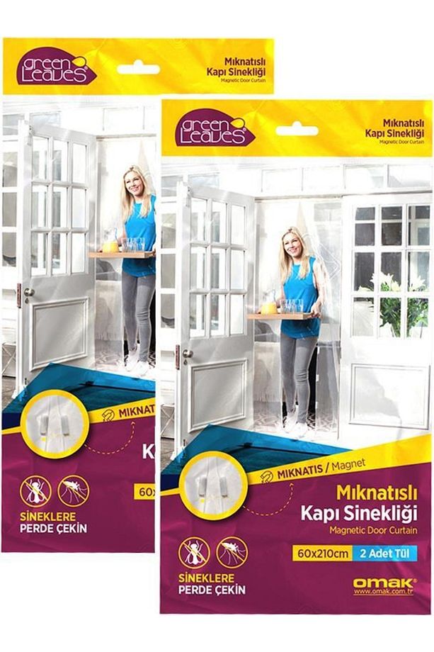 6 Lı Paket Mıknatıslı 2 Adet Kapı 4 Adet Pencere Sinekliği Tülü Paketi - 2