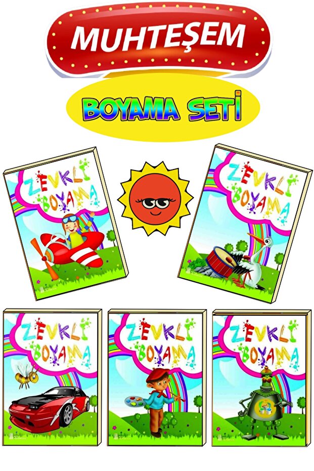 The Most Fun Colorful Football Player Coloring Book Set