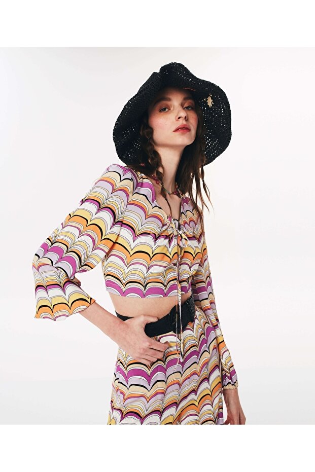 Retro Desen Bluz - 3