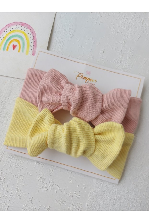 Baby Girl 2-Piece Ribana Bandana