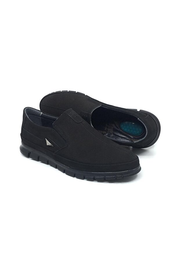 100% Genuine Leather Inside and Outside Orthopedic Heel Gel Men's Summer Comfortable Daily Light Shoes 40-44
