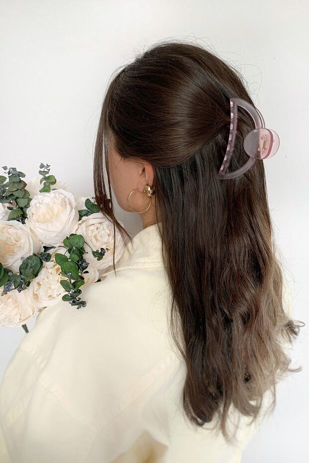 Pink - Transparent Latch Buckle