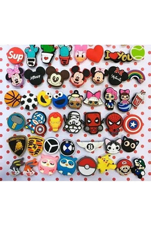 Jibbitz Terlik Süsü 5 Adet - 3