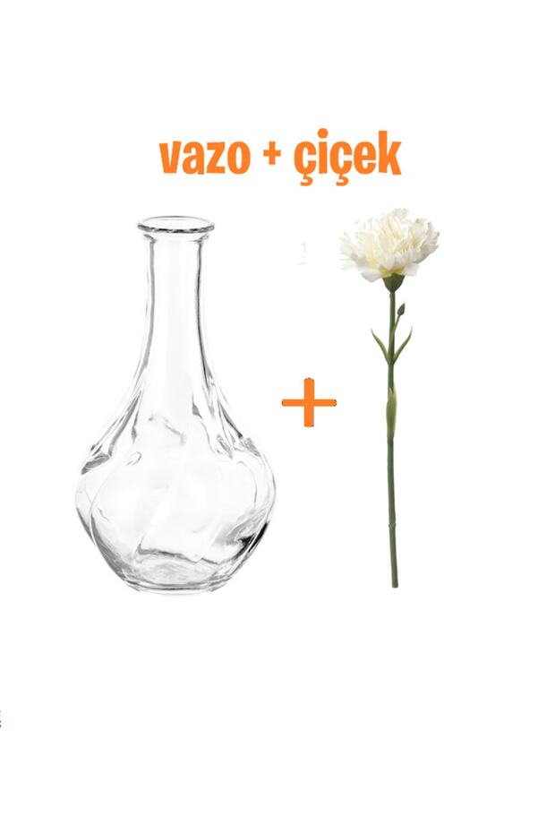 Vazo & Yapay Karanfil