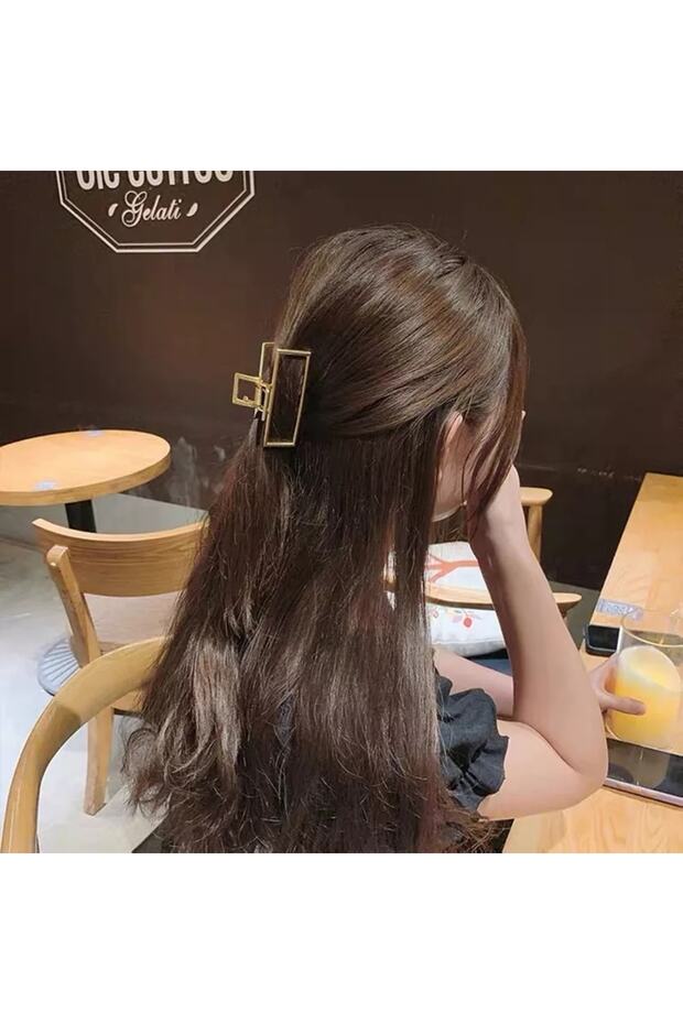 مشبك مزلاج معدني مستطيل - 1