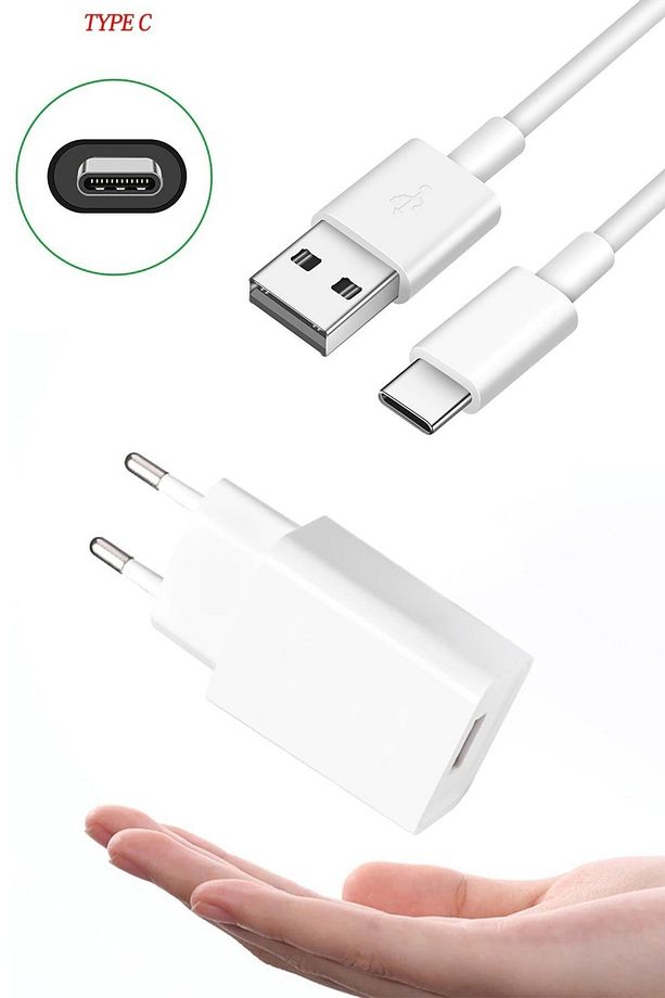 Tüm Android Cihazlara Uyumlu Samsung Oppo Xiaomi Universal Hızlı Şarj Cihazı Type C Hızlı Şarj Aleti - 2