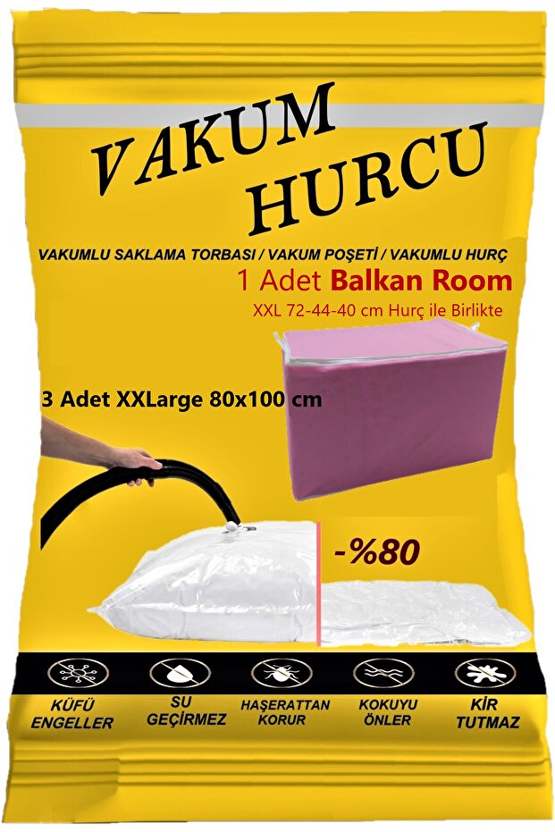 3Er-Set Xxlarge 80X100 cm Staubsaugerbeutel Und Beutel