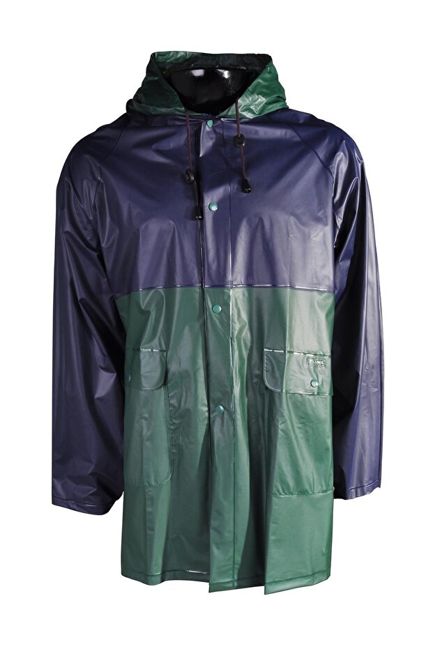 Yağmurluk-mavi-yeşil - 1