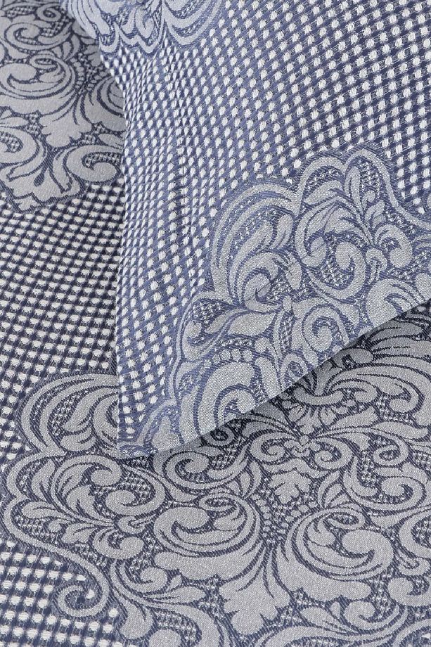 Amelie Indigo Çift Kişilik Yatak Örtüsü Set - 3