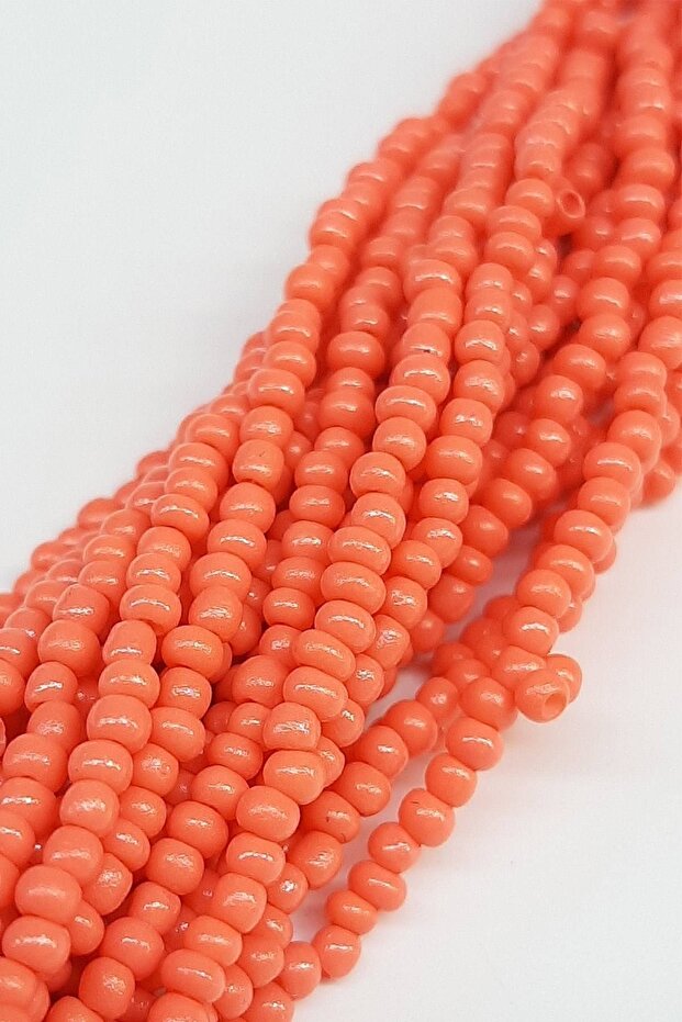 Beads Assortment Matte Orange Strand Sand Beads – Beads, Stylish Design, Women's Accessory – Beads