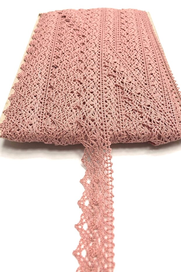 Dark Powder Kopanaki Cotton Lace – Special Design, Accessory, Quality Production, Eye-Catching Style – Decor
