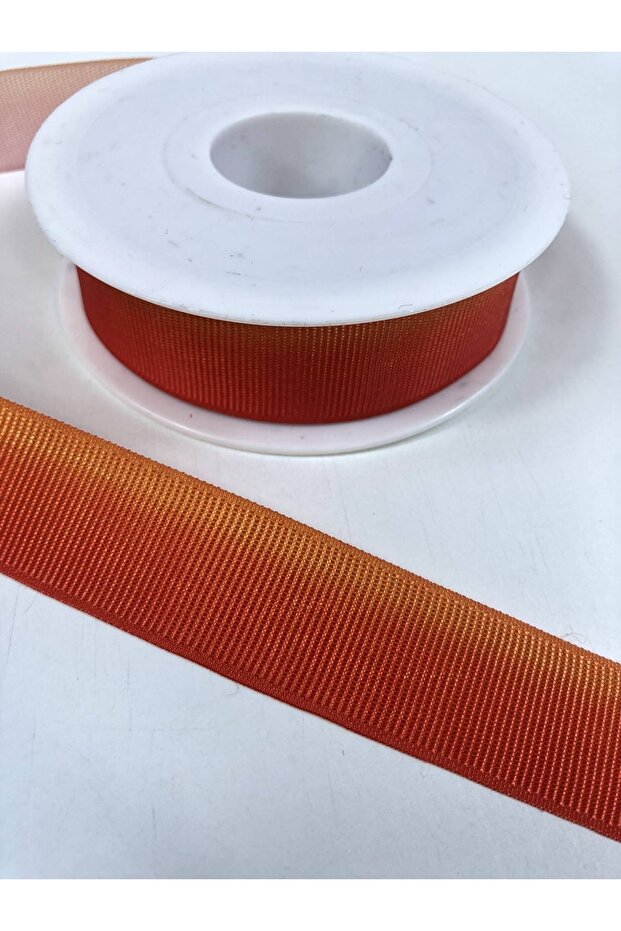 Light Dark Orange Grosgrain Ribbon – Custom Design, Accessory, Quality Production, Eye-Catching Style – Ribbon