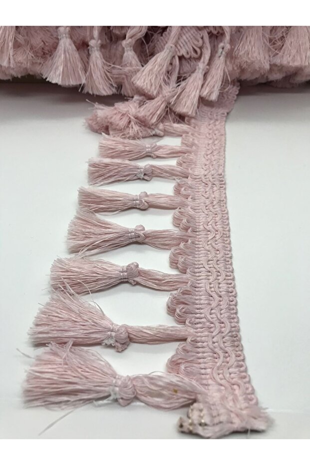 Pink Bun Fringe Ribbon Tassel – Special Design, Accessory, Quality Production, Eye-Catching Style – Decor
