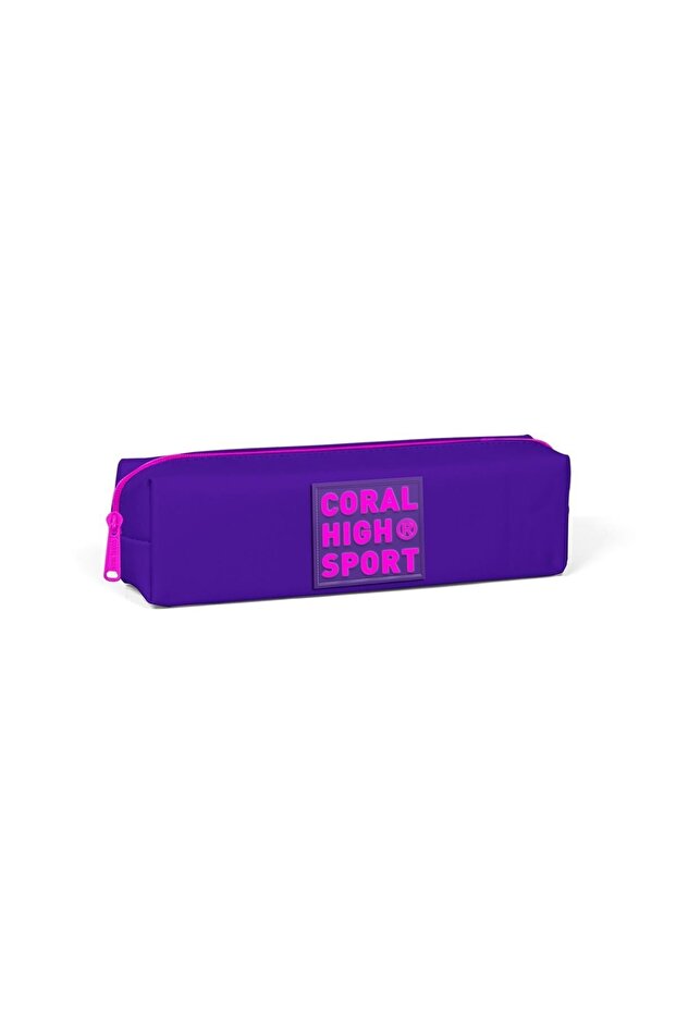 Sport Purple Pink Single Compartment Pencil Bag 22337