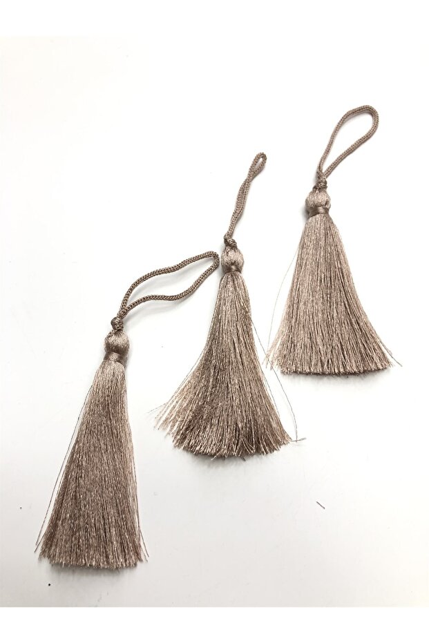 10 Pieces 7 cm Dark Powder Single Tassel – Special Design, Accessory, Quality Production, Eye-Catching Style – De