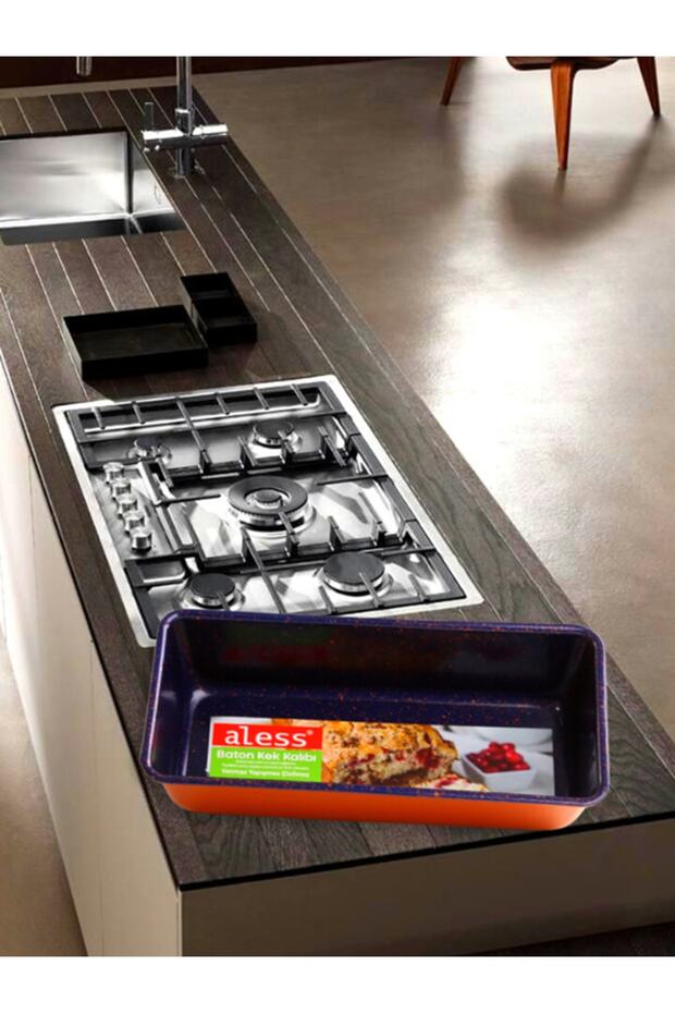 Turuncu Granit Baton Kek Kalıbı - 1