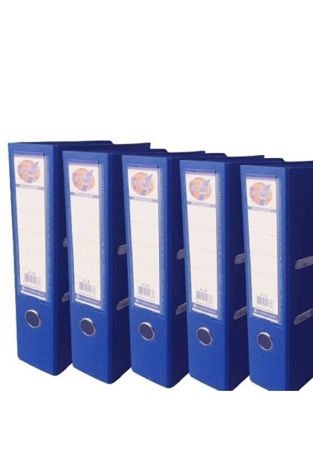 Alemdar مجلد بلاستيكي واسع باللون الأزرق - 1