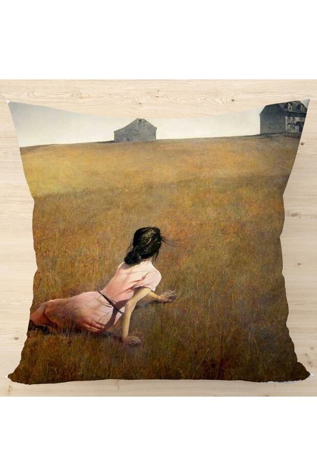 غطاء وسادة رمي ذو وجهين بتصميم أصلي مخصص مقاس 43 × 43