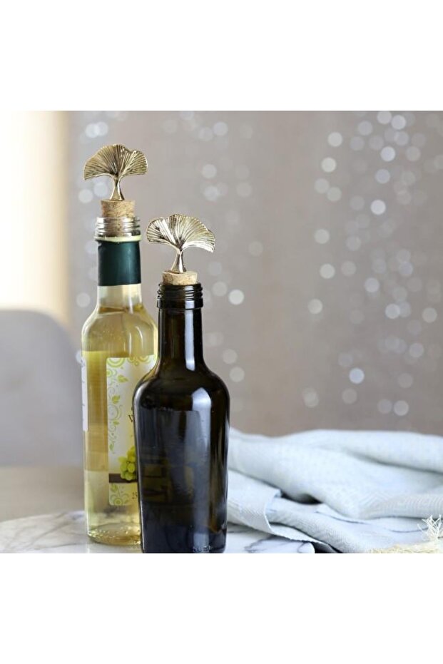 Altın Ginkgo 2'li Mantar Tıpa - 2