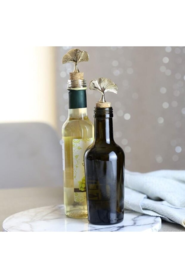 Altın Ginkgo 2'li Mantar Tıpa - 4