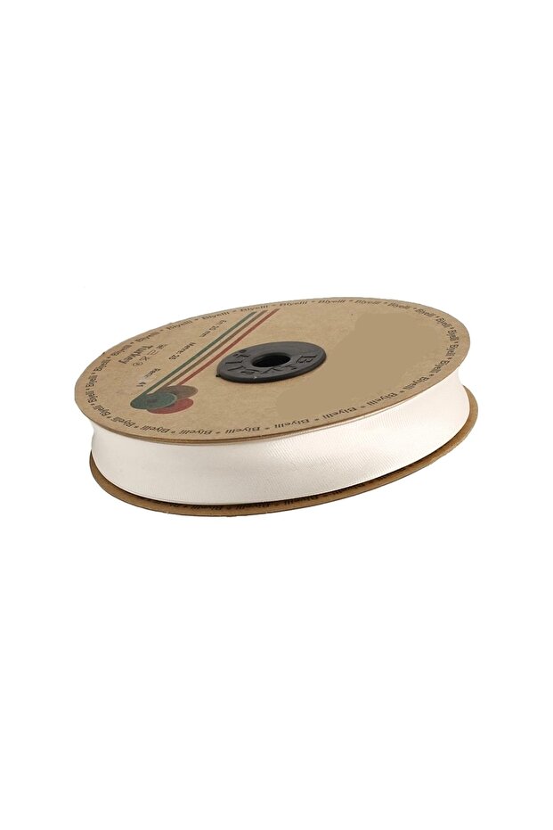 Off-White Satin Piping 2 cm 25 Meters – Special Design, Accessory, Quality Production, Eye-Catching Style – Ku