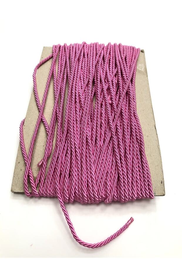 Pink Cord Rope 3 mm 10 Mt – Special Design, Accessory, Quality Production, Eye-Catching Style – Other Party