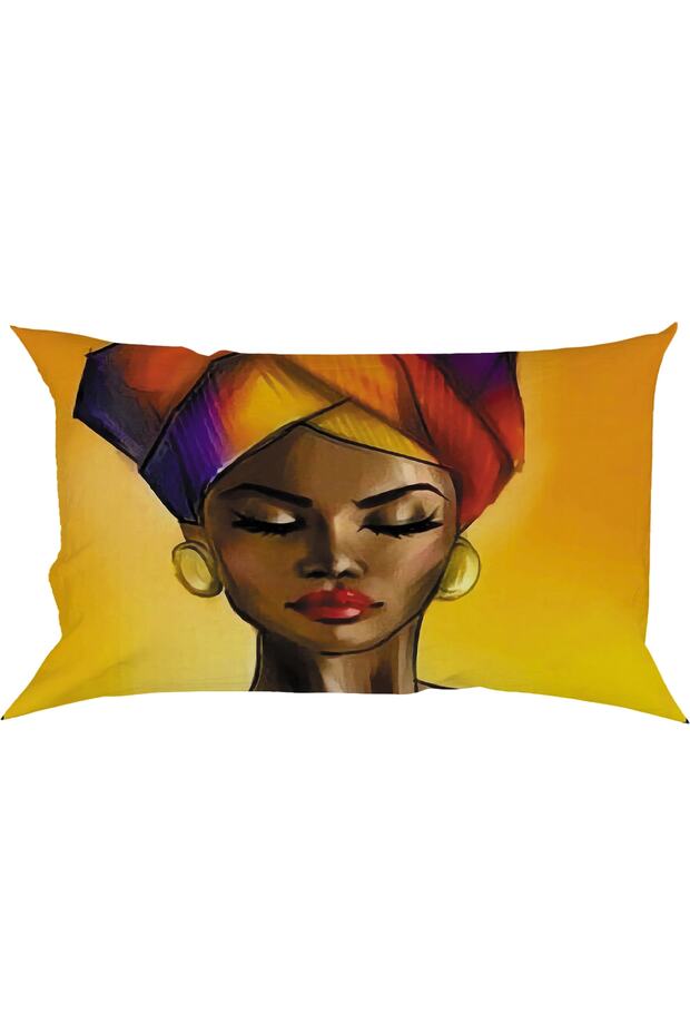 Custom Design 50x30 Rectangular Double Sided Printed Throw Pillow Pillow Case - 1